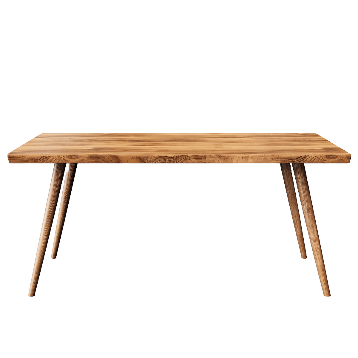 Rustic wooden coffee table - Image 4